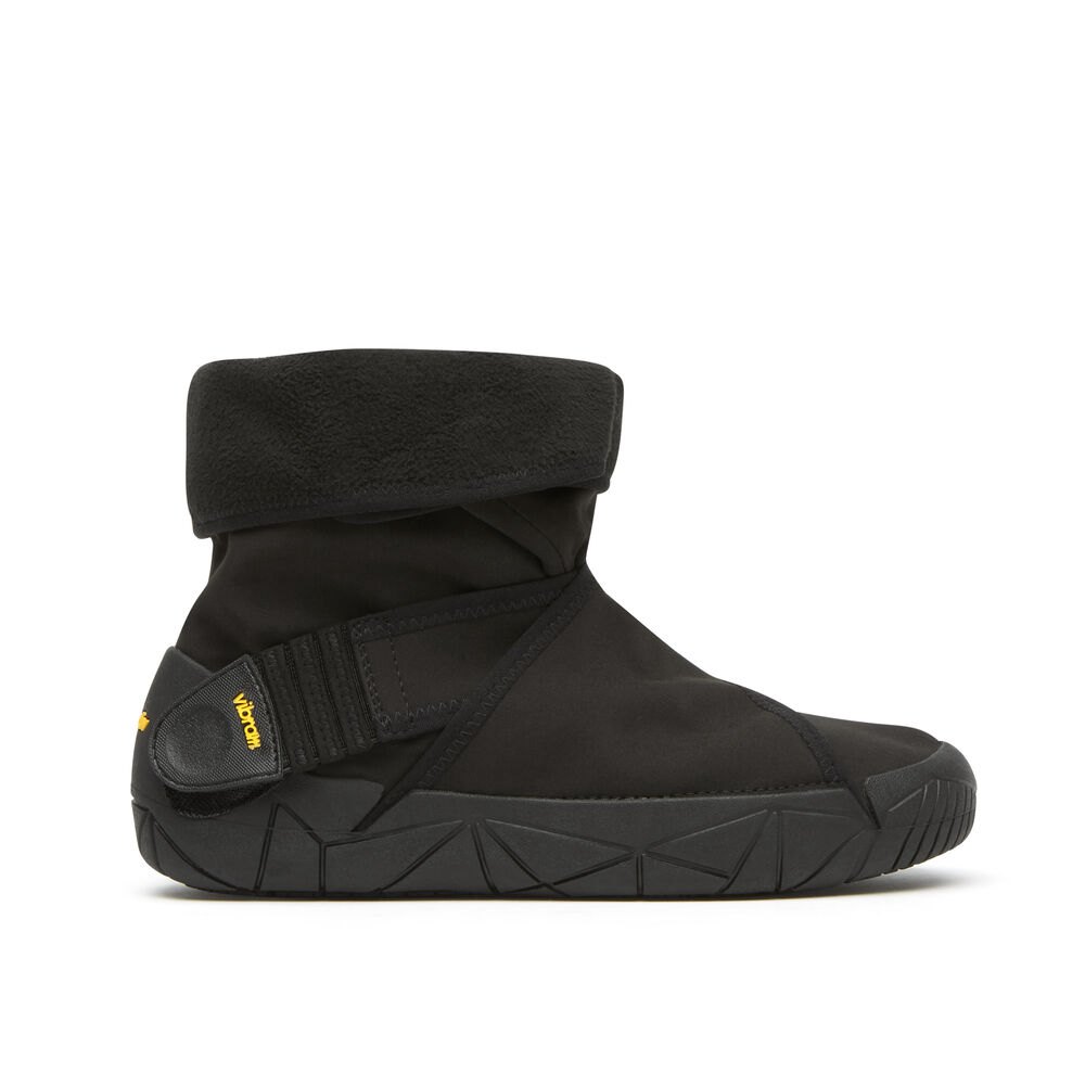 Vibram Furoshiki Dame Støvler Sort - Oslo Wp Vibram Arctic Grip - 8097ZSGPY